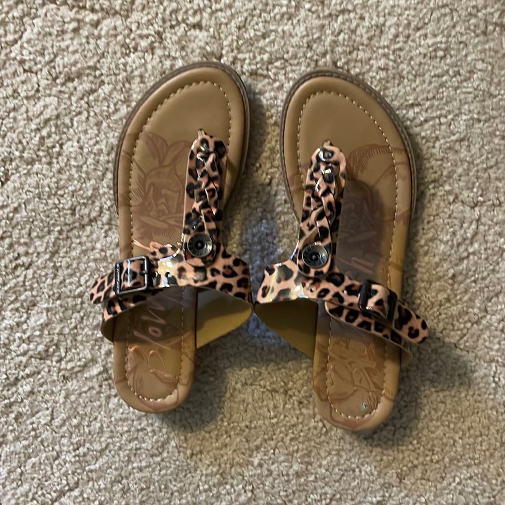 Comfort Leopard Print Sandals 🩴